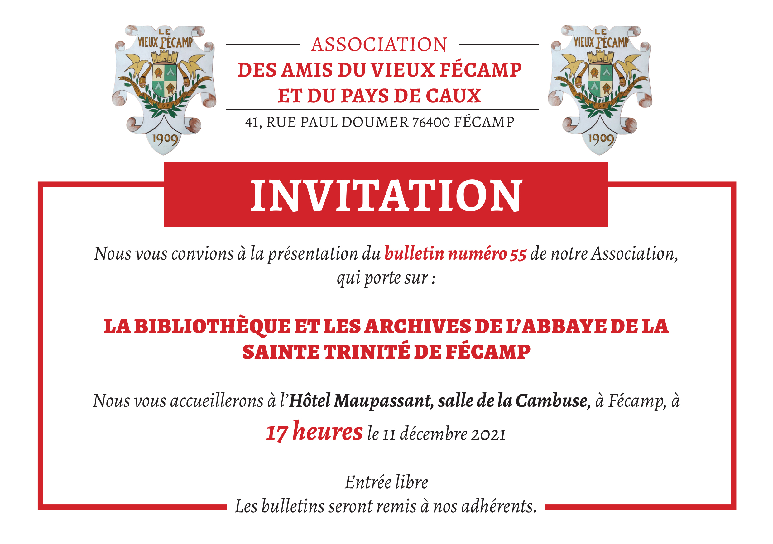 invitation 11/12/2021