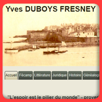 Site d'Yves Duboys Fresney